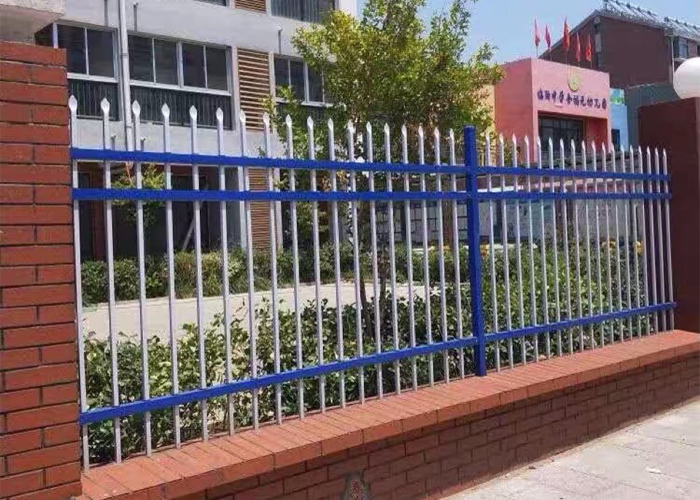 会昌学校幼儿园锌钢围栏护栏工程案例